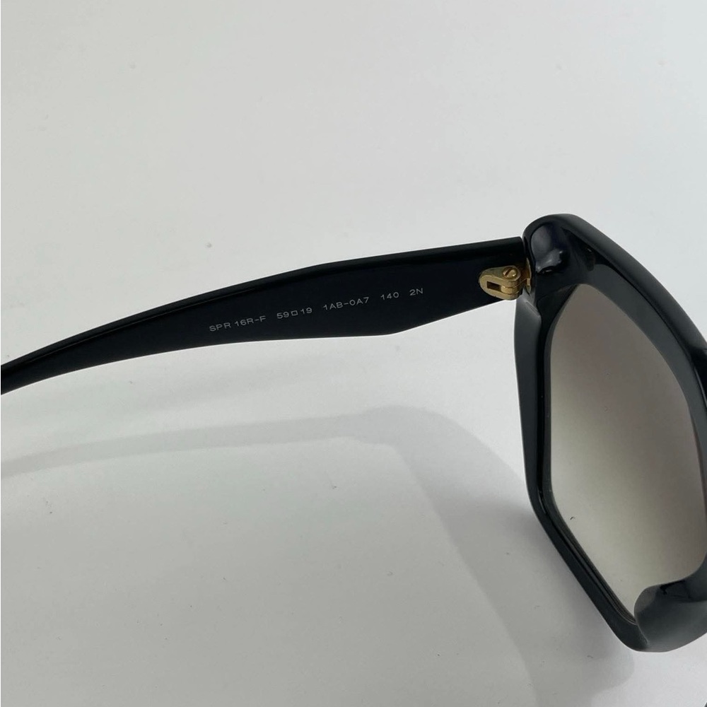 Prada Black Women's Sunglasses EUC🖤🖤💛 - Picture 4 of 8